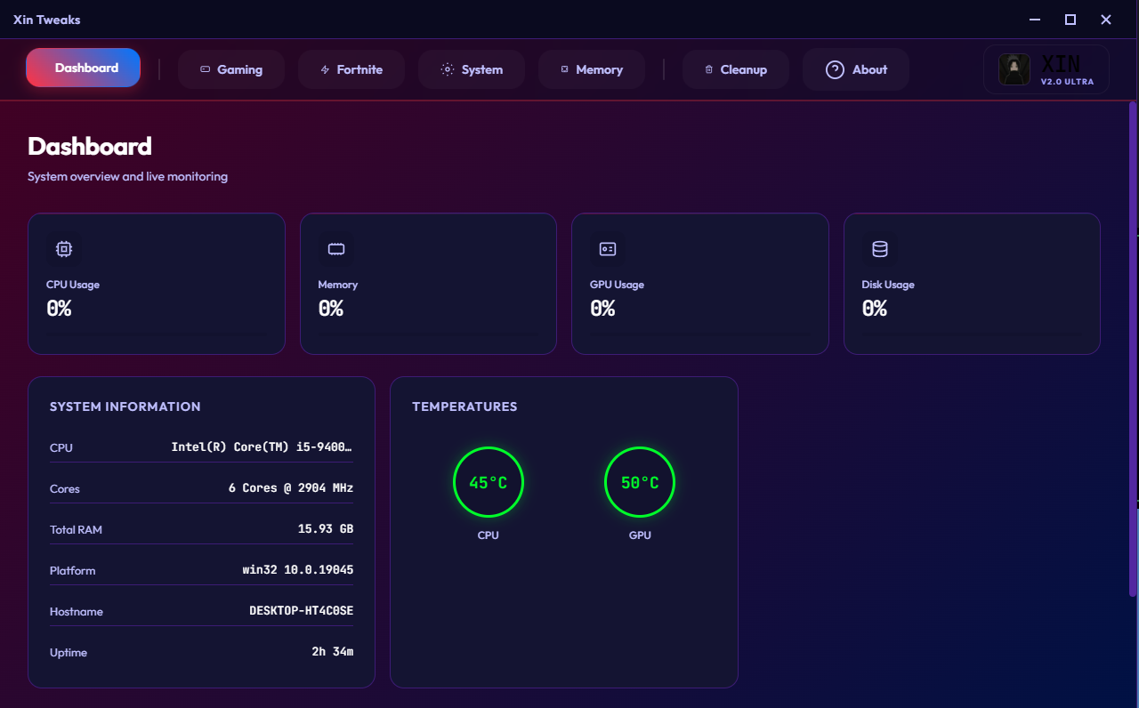Xin Zero Delay Utility
